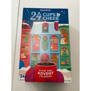 Keurig 24  of Cheer Advent Calendar Variety Pack K-Cups Coffee Pods bb May 12 26